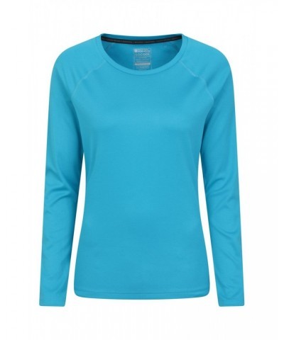 Endurance Womens Long Sleeve Top Bright Blue $15.11 Active