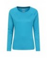 Endurance Womens Long Sleeve Top Bright Blue $15.11 Active