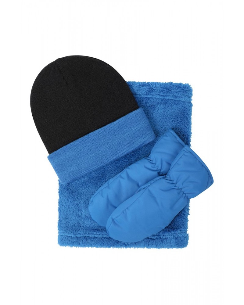 Kids Winter Accessories Set Bright Blue $14.84 Accessories