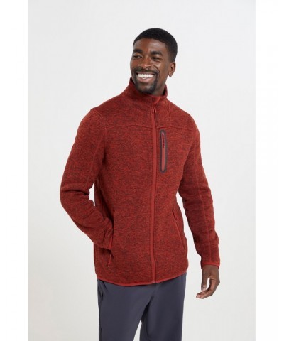 Redmund Mens Fleece Jacket Red $15.84 Fleece