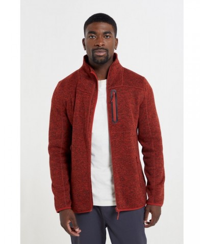 Redmund Mens Fleece Jacket Red $15.84 Fleece