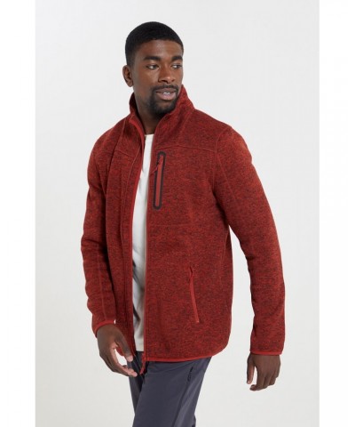 Redmund Mens Fleece Jacket Red $15.84 Fleece