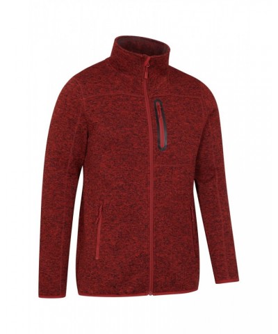 Redmund Mens Fleece Jacket Red $15.84 Fleece