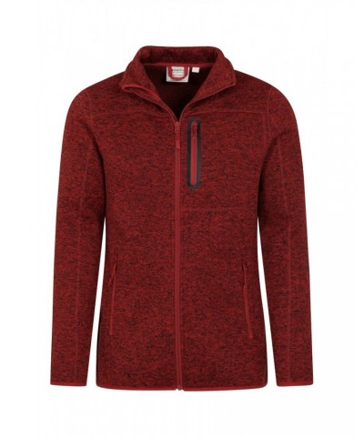 Redmund Mens Fleece Jacket Red $15.84 Fleece