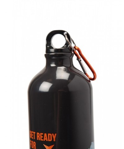 35 oz. Printed Metallic Bottle With Karabiner Black $11.01 Walking Equipment