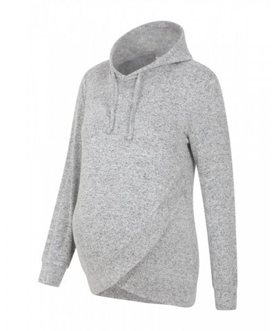 Peridot Maternity Hoodie Grey $19.13 Maternity