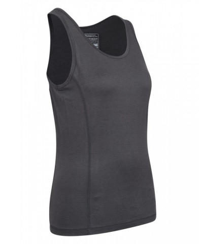 Keep The Heat Womens IsoTherm Tank Top Grey $12.87 Thermals