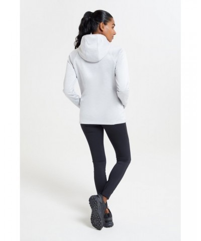 IsoCool Dynamic Chakra Womens Hoodie Light Grey $25.19 Active