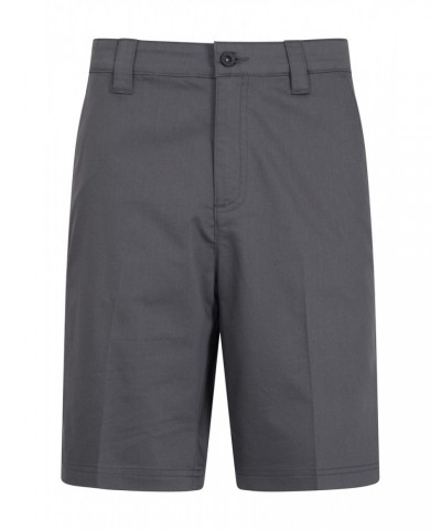 Men's Sweat Wicking Golf Shorts Grey $21.07 Active