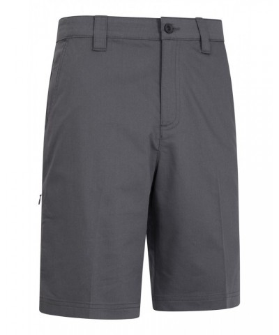 Men's Sweat Wicking Golf Shorts Grey $21.07 Active