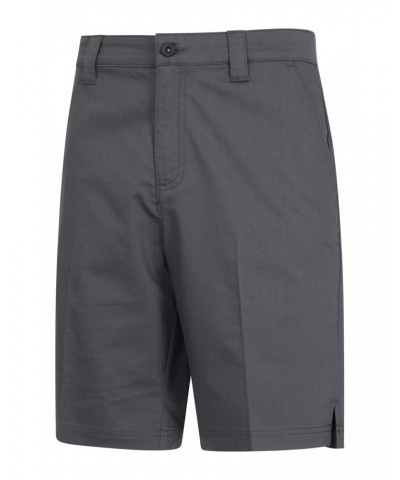 Men's Sweat Wicking Golf Shorts Grey $21.07 Active