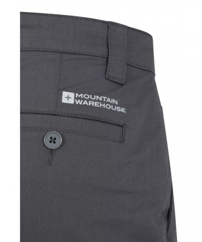 Men's Sweat Wicking Golf Shorts Grey $21.07 Active