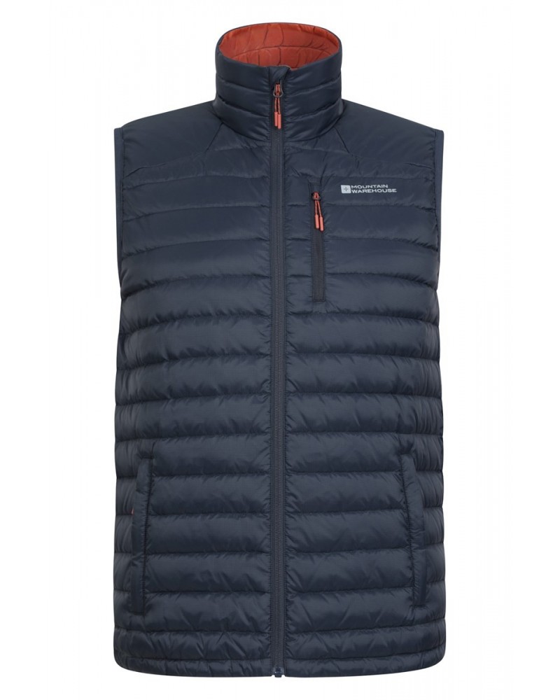 Henry II Extreme Mens Down Vest Navy $43.19 Jackets