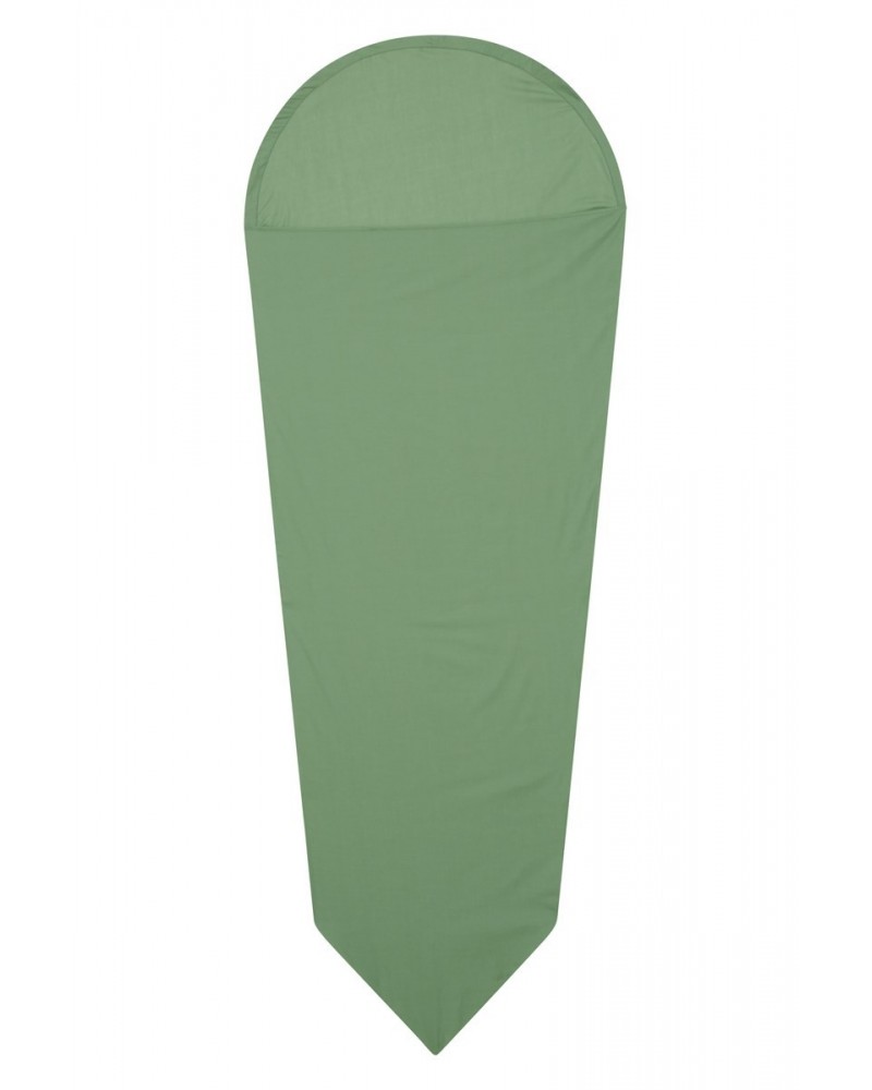 Polycotton Mummy Sleeping Bag Liner Khaki $14.84 Sleeping Bags