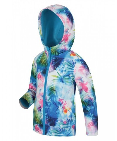 Exodus Kids Printed Water Resistant Softshell Fuchsia $16.52 Jackets