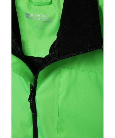 Adrenaline II Mens Iso-Viz Waterproof Jacket Lime $33.60 Active