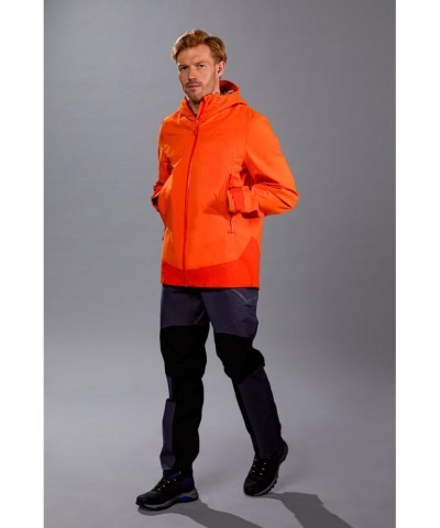 Ultra Atlas Mens Waterproof Jacket Orange $41.25 Jackets