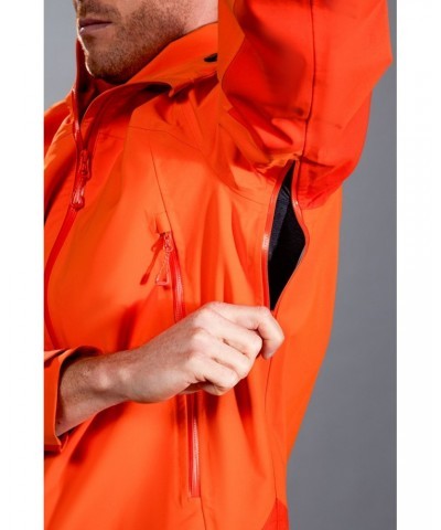 Ultra Atlas Mens Waterproof Jacket Orange $41.25 Jackets