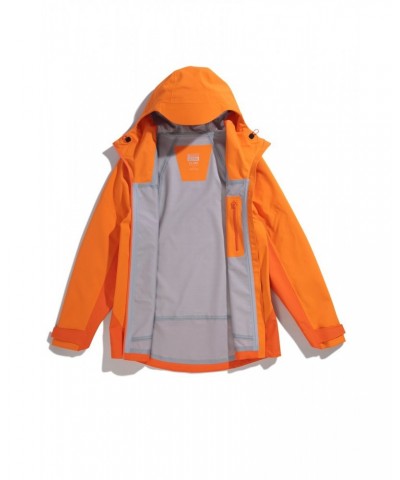 Ultra Atlas Mens Waterproof Jacket Orange $41.25 Jackets