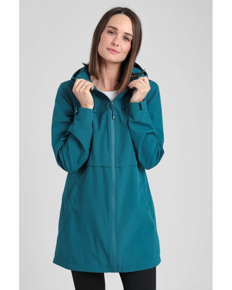 Hilltop Womens Waterproof Jacket Blue $35.00 Jackets