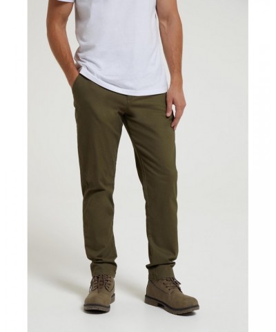 Woods Mens Organic Cotton Chino Pants Khaki $16.17 Pants