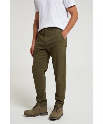 Woods Mens Organic Cotton Chino Pants Khaki $16.17 Pants