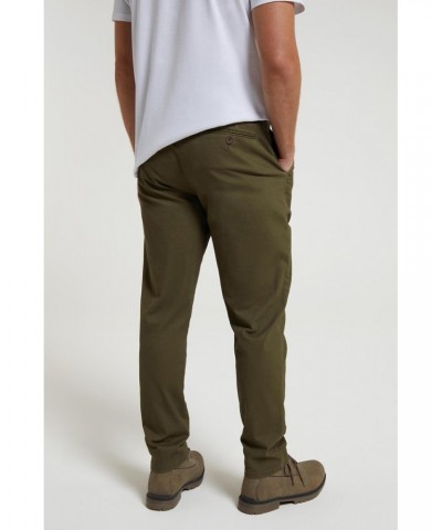 Woods Mens Organic Cotton Chino Pants Khaki $16.17 Pants