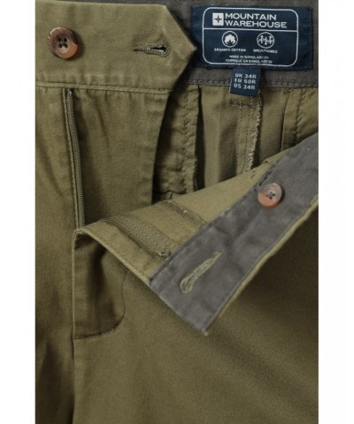 Woods Mens Organic Cotton Chino Pants Khaki $16.17 Pants