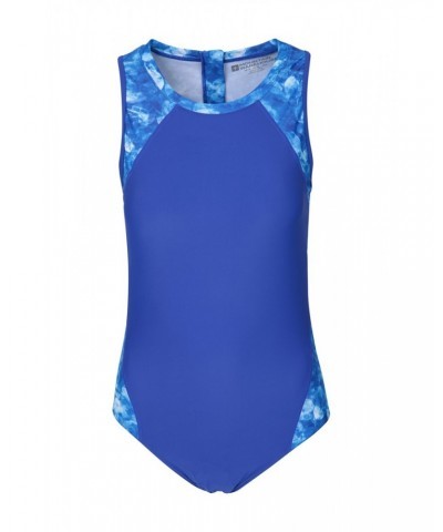 Melbourne Womens Swimsuit Blue $22.78 Swimwear