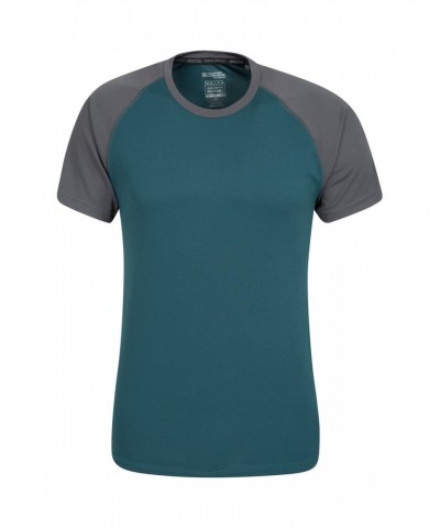 Endurance Isocool Mens Active T-Shirt Petrol $14.24 Tops