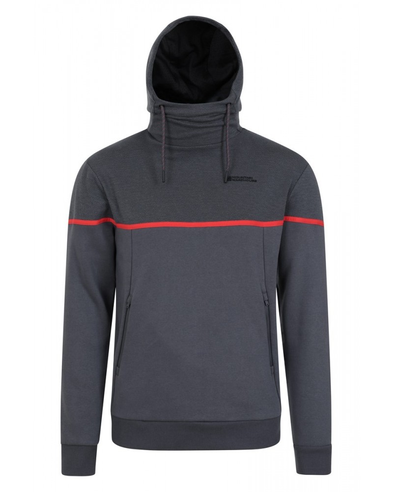 Expedite Mens Training Hoodie Dark Grey $15.20 Tops