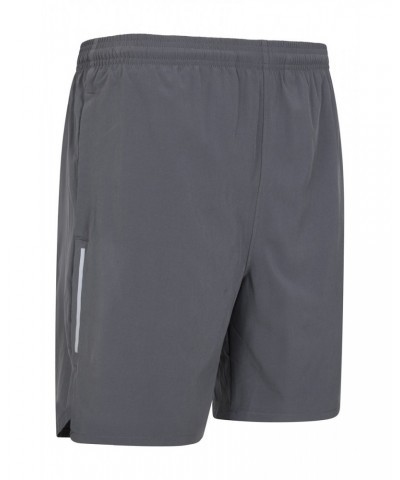 Motion Mens 2 in 1 Active Shorts Dark Grey $18.80 Active