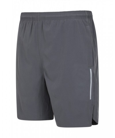 Motion Mens 2 in 1 Active Shorts Dark Grey $18.80 Active