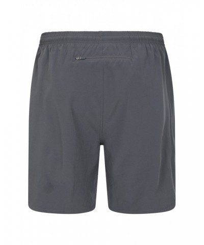 Motion Mens 2 in 1 Active Shorts Dark Grey $18.80 Active