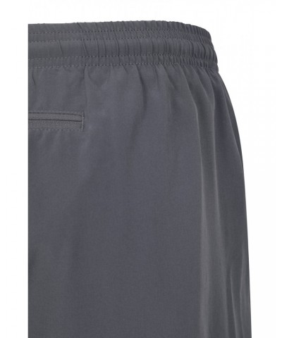 Motion Mens 2 in 1 Active Shorts Dark Grey $18.80 Active