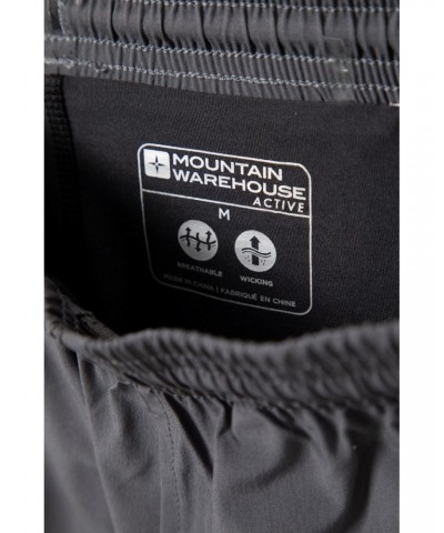 Motion Mens 2 in 1 Active Shorts Dark Grey $18.80 Active