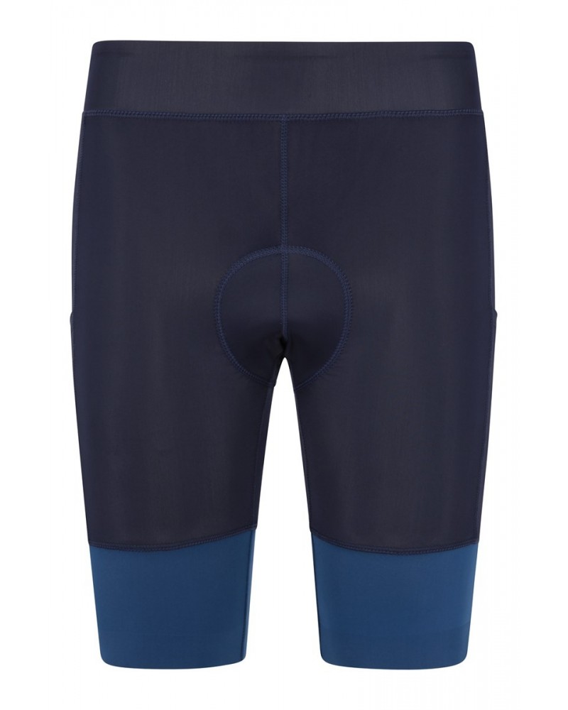 Paceline Mens Cycling Shorts Blue $23.03 Active