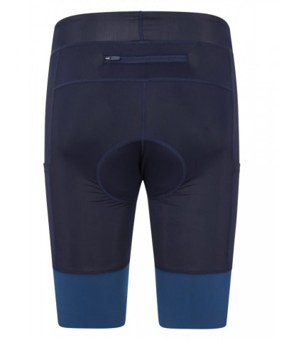 Paceline Mens Cycling Shorts Blue $23.03 Active