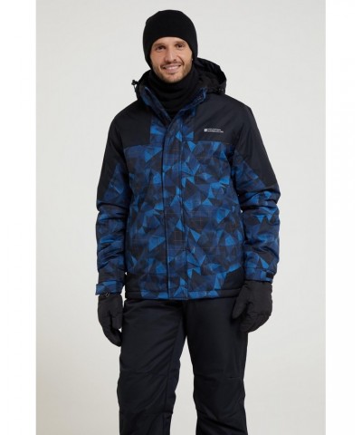 Shadow II Mens Printed Ski Jacket Blue $27.30 Jackets