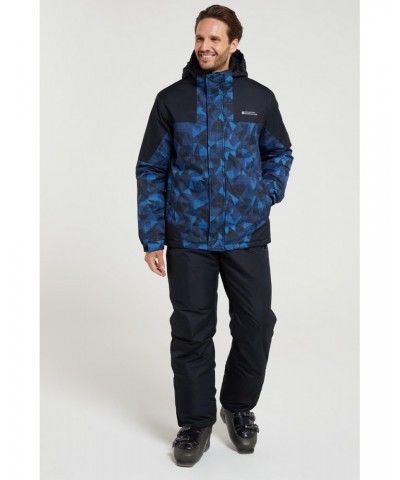 Shadow II Mens Printed Ski Jacket Blue $27.30 Jackets