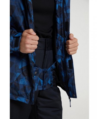 Shadow II Mens Printed Ski Jacket Blue $27.30 Jackets