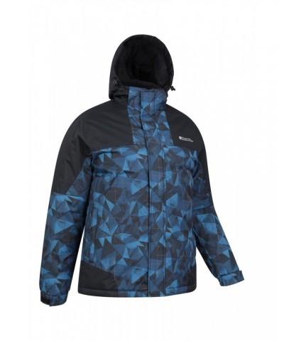 Shadow II Mens Printed Ski Jacket Blue $27.30 Jackets