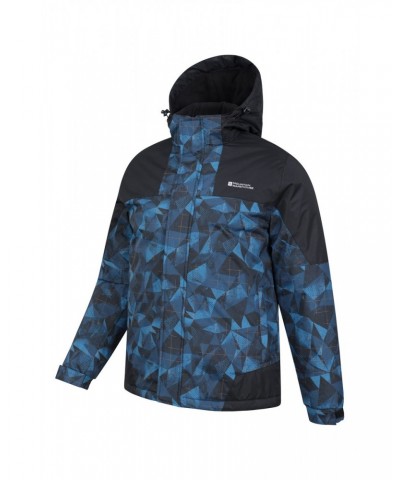 Shadow II Mens Printed Ski Jacket Blue $27.30 Jackets