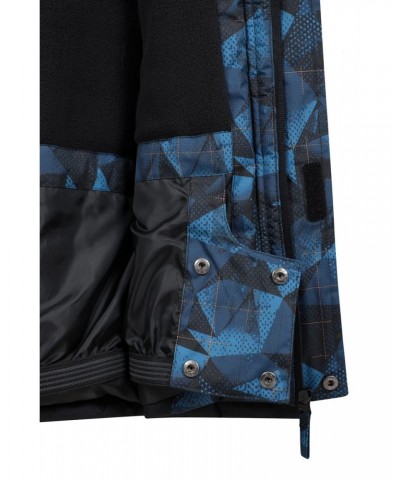 Shadow II Mens Printed Ski Jacket Blue $27.30 Jackets