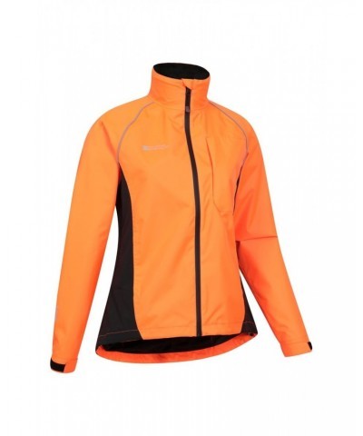 Adrenaline II Womens Waterproof Iso-Viz Jacket Bright Orange $39.89 Active