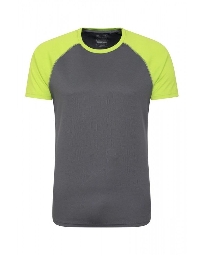 Endurance Isocool Mens Active T-Shirt Lime Punch $14.99 Tops