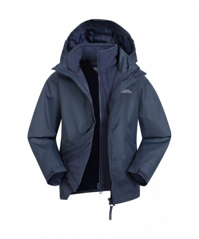 Fell Water-resistant Kids 3 in 1 Jacket Navy $27.02 Jackets