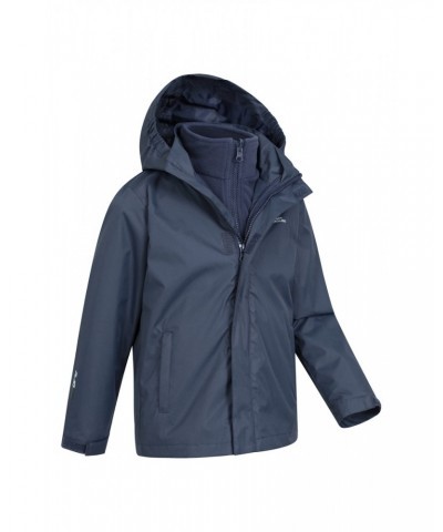 Fell Water-resistant Kids 3 in 1 Jacket Navy $27.02 Jackets