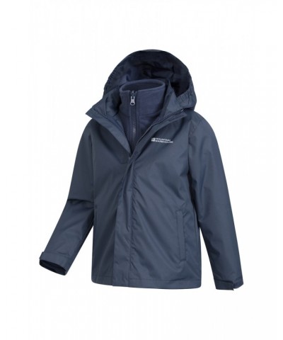 Fell Water-resistant Kids 3 in 1 Jacket Navy $27.02 Jackets