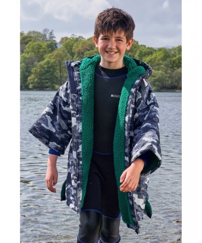 Tidal Printed Kids Waterproof Swim Robe Camouflage $31.20 Swimwear